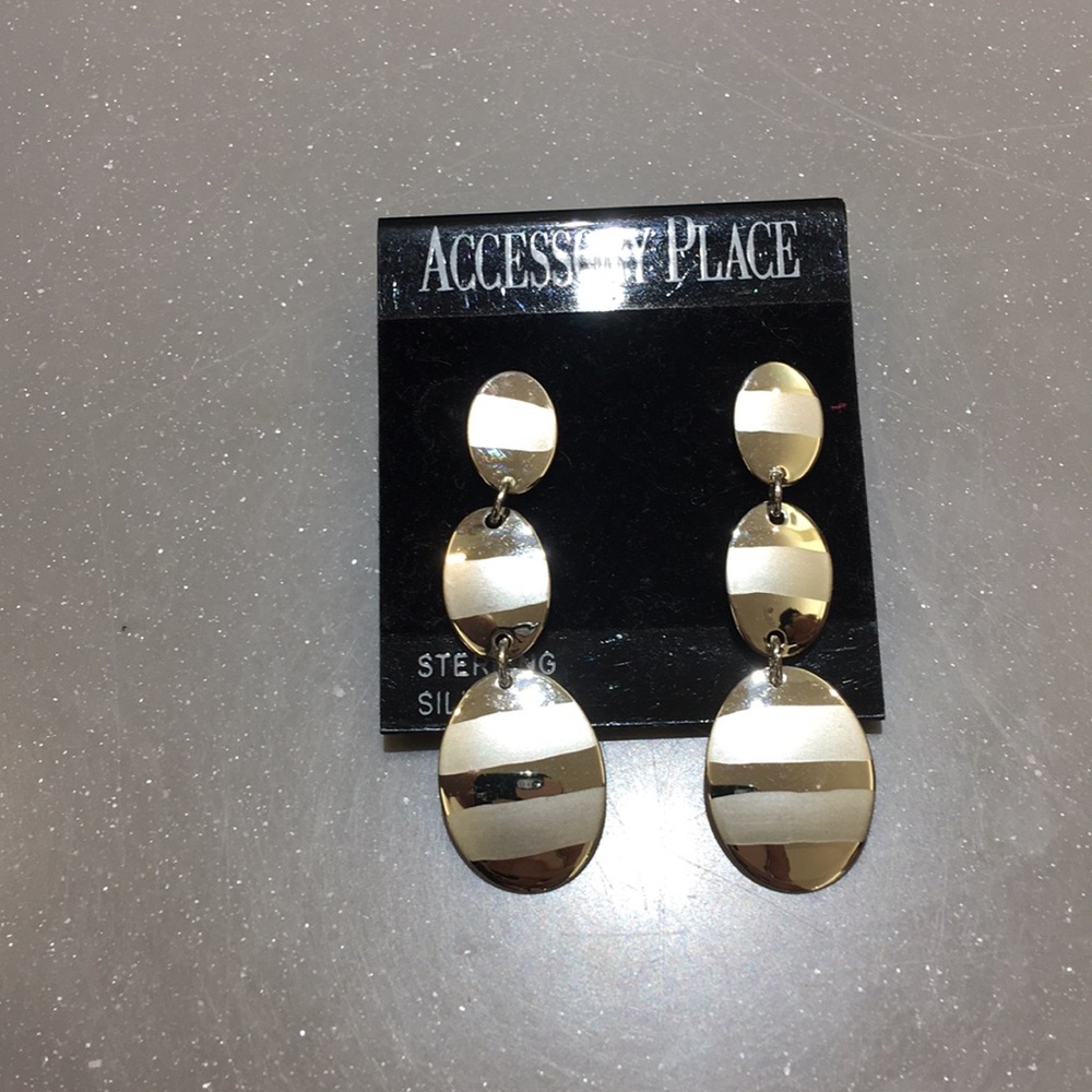 🌕simple studs silver Earrings